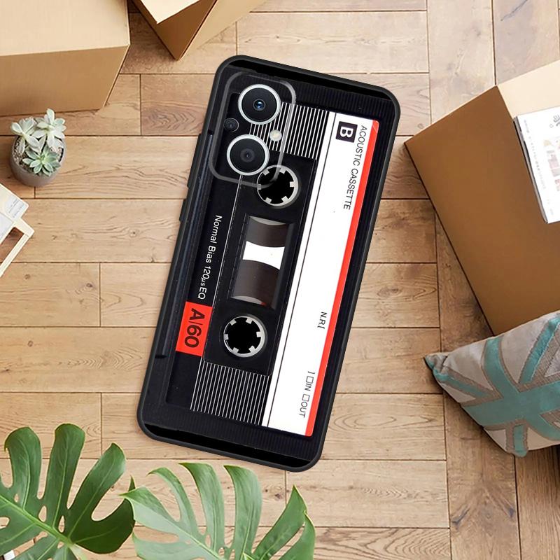 

Retro VHS Tape Phone Case For OPPO Reno 14 13 11 12 F 10 Pro 8T 7 8 Lite OPPO Find X9 X8 X5 Pro Back Cover OPPO Reno7 4G