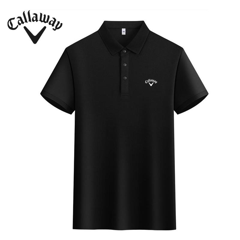 FN616 Callaway 2026 Лето Женская Вышитая Высококачественная Рубашка-Поло XS