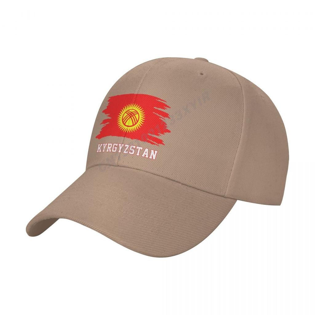 Baseballkappe Kirgisistan Flagge Cool Kirgisen Fans Wilder Sonnenschutz Schirmmütze Verstellbar Outdoor Kappen für Unisex Damen