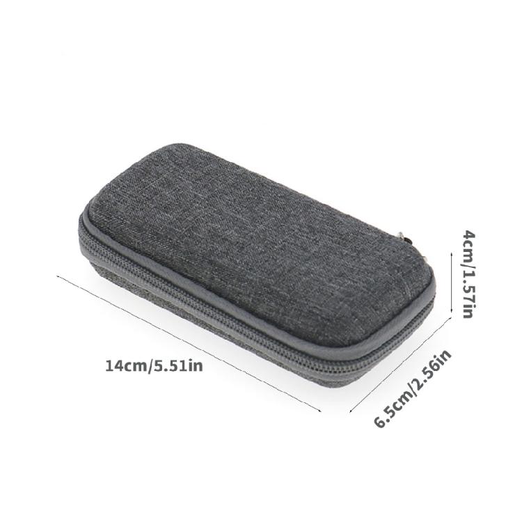 EVA Hartschalen-Reiseetui für ICD-PX470 PX370 TX650 UX570 Aufnahmegeräte, Sichere Tragelösung mit Zubehörtasche