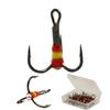 New Style Sinking Bait 6# 8# 12# 14# Three-jaw Hook Carbon Steel Ice Fishing Hooks Tackle Tools