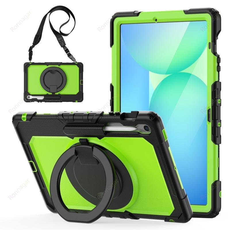 Compatible with Samsung Galaxy Tab S10 FE+ 13.1 Inch SM-X620/X626B Case Heavy Armor Shockproof Drop Funda S10 FE + 13.1' Cover