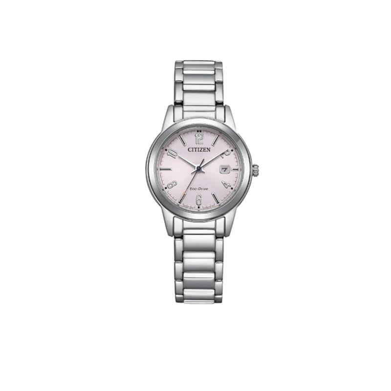 

CITIZEN Eco-Drive Series 30 Meters Waterproof Solar Quartz Steel Strap 29.6mm Women s Watch Pink Dial FE124171Z рожевий