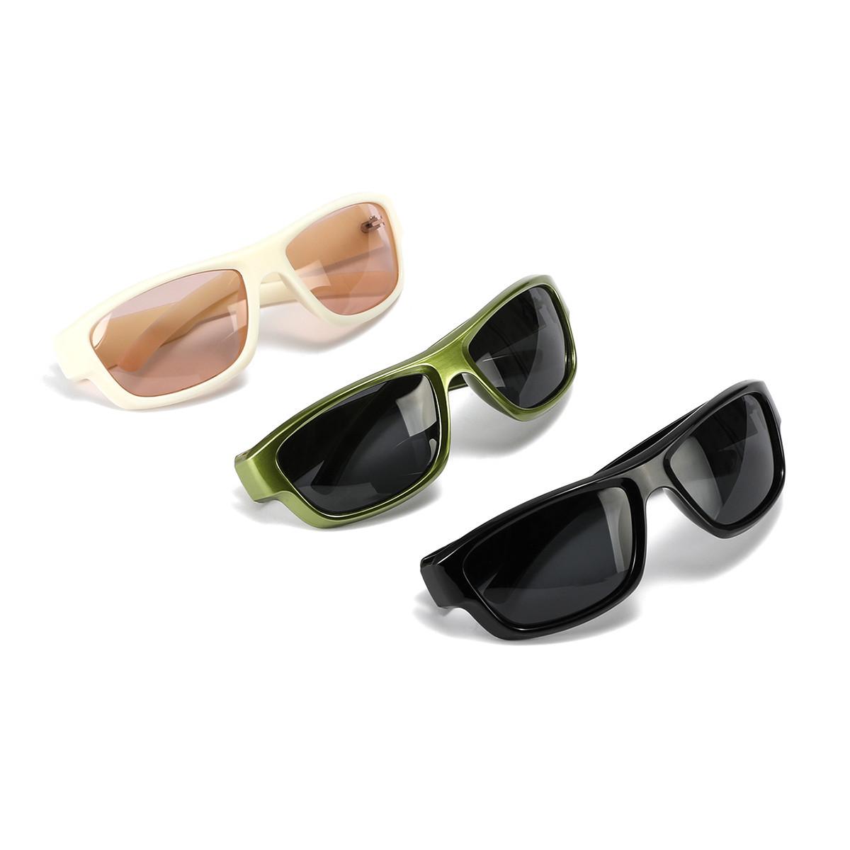 

Glasses Future Wind Sunglasses Male Personality Sunglasses Lesbian зелений