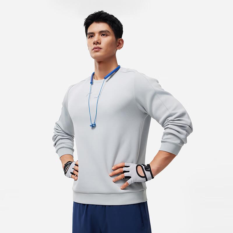 LI-NING Men s Fashion Sport Crewneck Sweatshirt AWDU057 L