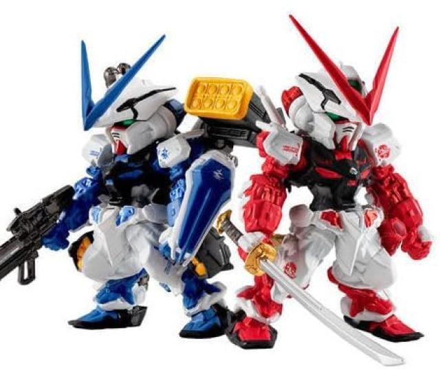 FW GUNDAM CONVERGE CORE Астрай КРАСНЫЙ & СИНИЙ Набор