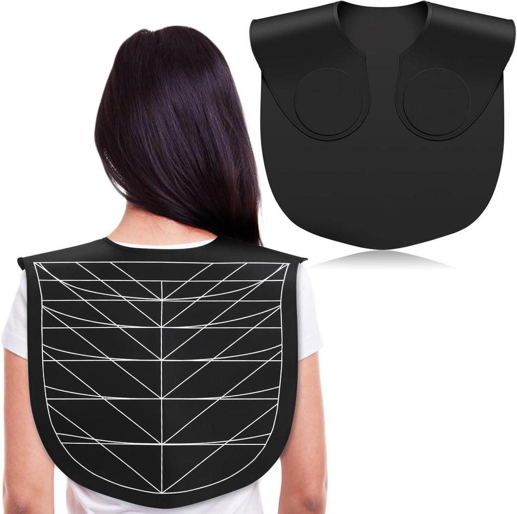 Silicone Striped Extra Long & Large Unisex Salon Hairdressing Cape