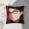 Spiel B-Bayonetta 3 Kissenbezug Quadratisch Sofa mit für Muster bequeme Kissenanzug für Raum