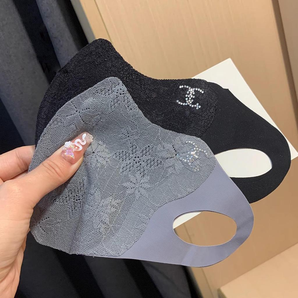 Elegante 3D-Spitzen-Sonnenmaske mit Augenschutz - Dünn, UV-Schutz, Eisseide für den Sommer