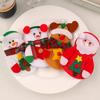 1pc-Christmas Knife and Fork Cover Christmas Sticker Hat Knife and Fork Bag Diy Crafts Party Decor Home Decor Accessories
