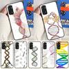Science DNA Chemistry Case For Xiaomi Redmi Note 14 13 12 Pro 11 9 10 9S 10S 11S 12S Redmi 14C 13C 10C 12C Cover