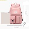 Q81A Large Capacity School Bag Travel Laptop Backpack For Teenager Student Book Bags