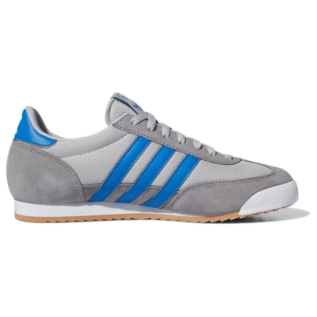 Adidas Originals R71 Fabric Comfortable Versatile Shock Absorbing Durable Low Top Lifestyle Casual Shoes Men Casual Shoes Gray Blue IH1322