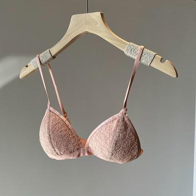 Triangle Underwear for Women Wireless Ultra-thin Triangle Cup Bra
