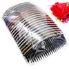 Shiny Multi-Tooth Hair Styling Comb with Color Diamond Hairband