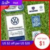 New JDM Static Car Head Glass Stickers For Volkswagen Golf MK6 MK7 Passat Polo T5 Magotan Touran Scirocco Decorative Emblem