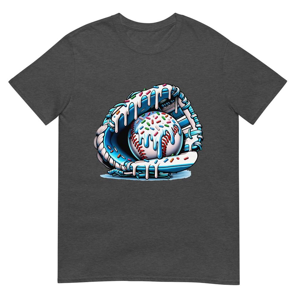 Baseball Drip Ice Cream Sprinkles Baseball Glove TShirt