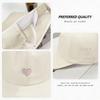 Sweet Summer Baseball Cap Love Heart Peaked Caps Fashion Sun Hat  Women Girls