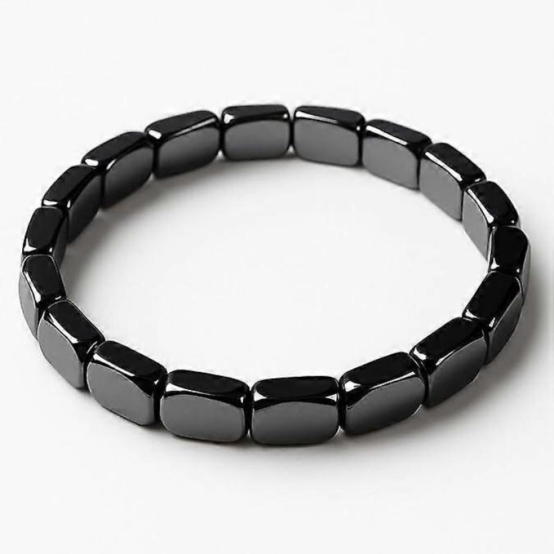 Hemys Hematite Bracelet Men,Hematite Bracelets For Men