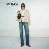 MO&Co. RECTO Collaboration Plush Collarless Short Jacket
