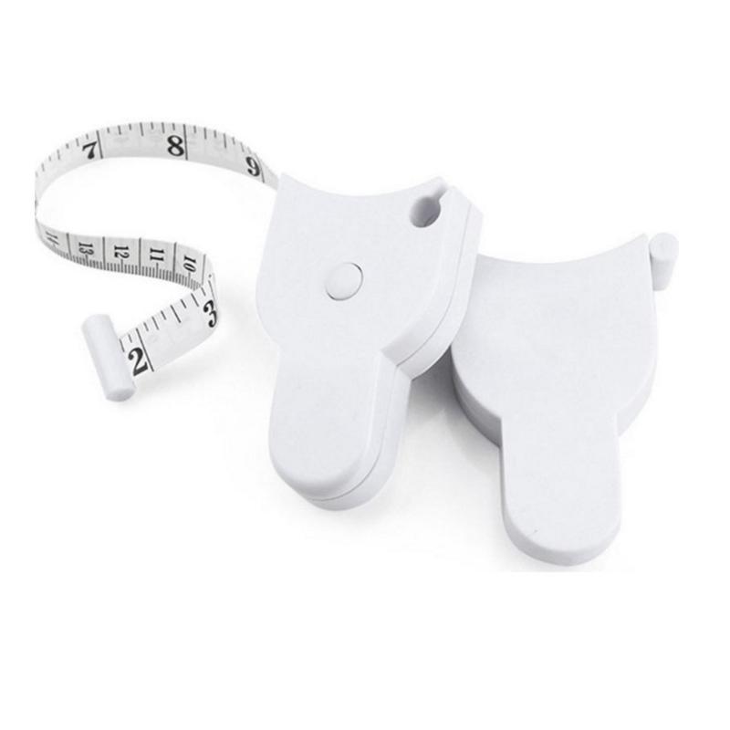 Automatic Telescopic Tape Measuring Tape Measure Body Centimeter Tapes For Waist Chest Legs Measure Metric Tapes Sewing