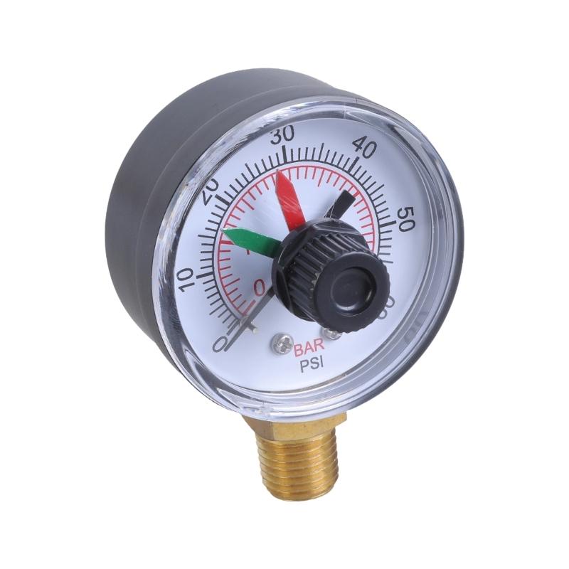 Precise Pool Pressure Gauge For Multiport Valves Optimally Filtration Operation Consistent And Clear Pressure Readings