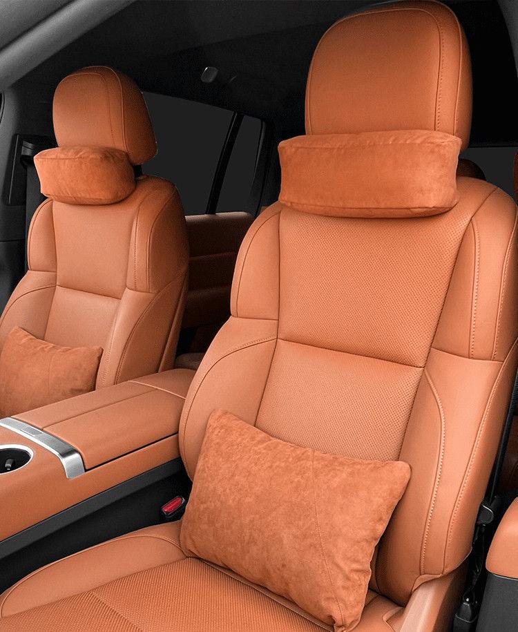 Supporto cervicale ergonomico per auto: Cuscino Lombare e per Poggiatesta Ideale per Modelli L7/8/9/ONE