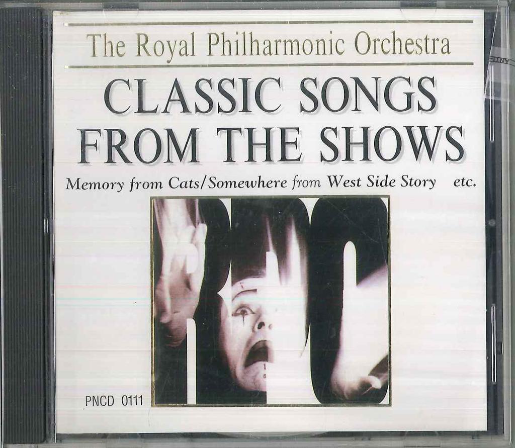 CD ROYAL PHILHARMONIC ORCHESTRA - Classic Songs From The Shows PNCD0111 MCPS Non Japan Classical Used