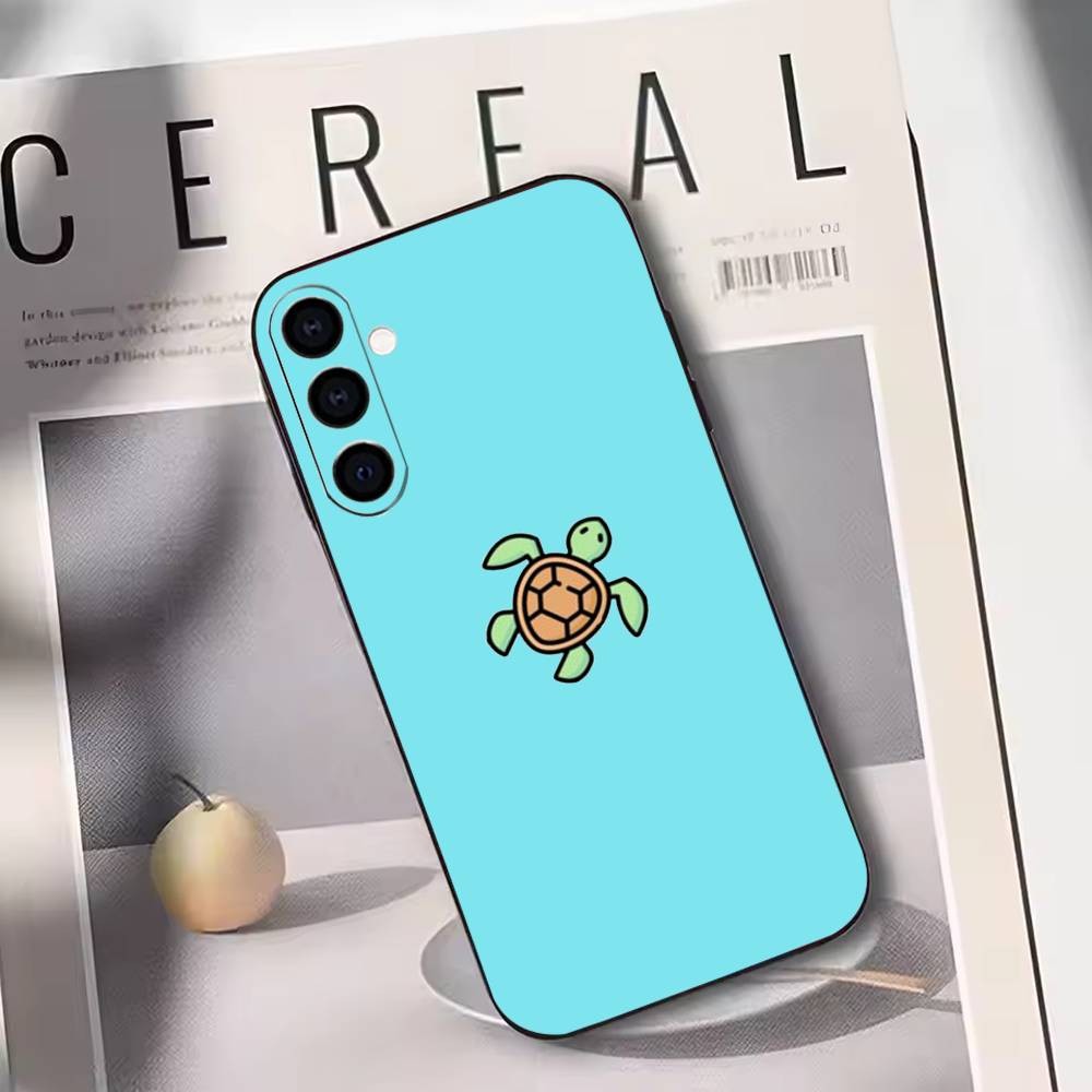 

Cute Cartoon Animal Aesthetic Phone Case For Samsung Galaxy A73,A72,A71,A70,A53,A52,A51,Others Soft Black Cover Samsung a20s