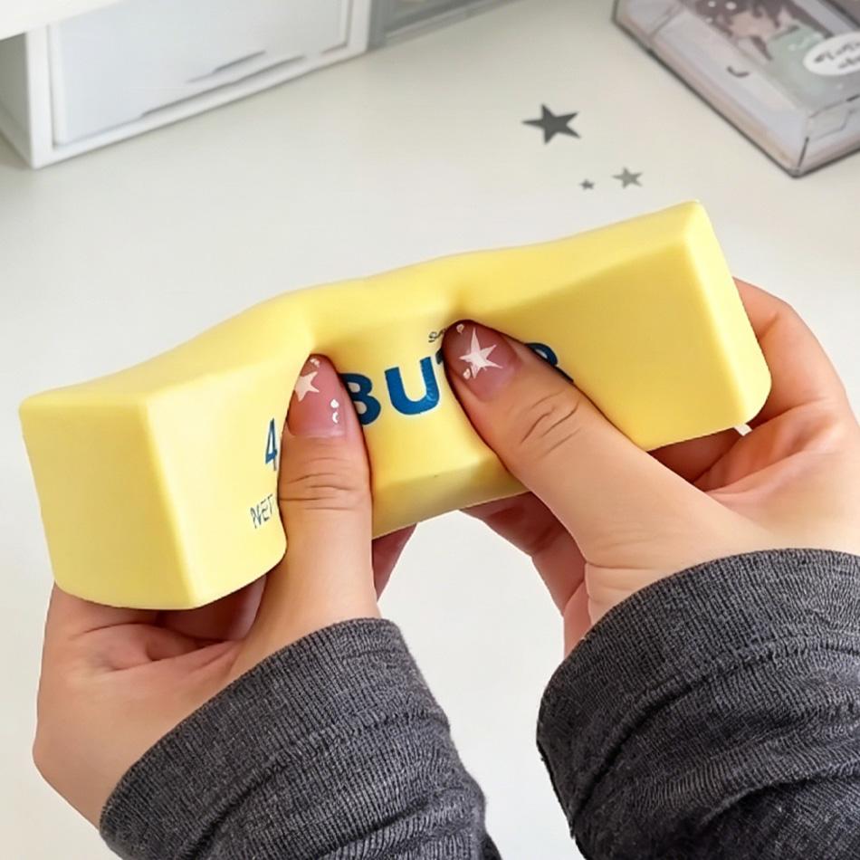 Antystresowy Maselniczka Zabawki Fidget Maselniczka Pasek Mleczny Zabawka Squishy Powolny Odbiór Miękki Ściskanie Zabawka do Redukcji Stresu