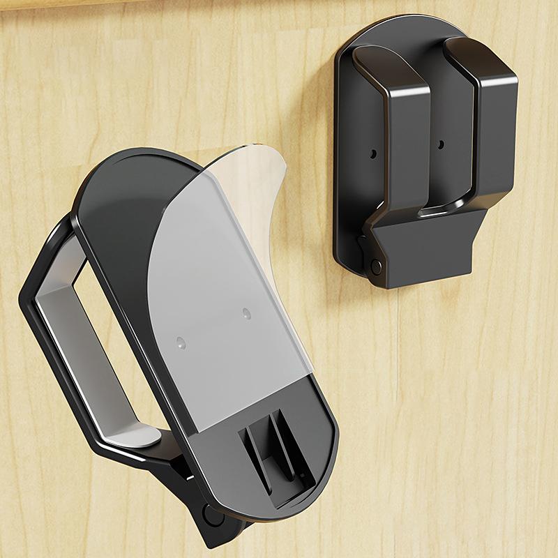 Adhesive Headphone Hanger Universal Headphone Stand Under Desk Headset Hook Storage Rack Holder Support