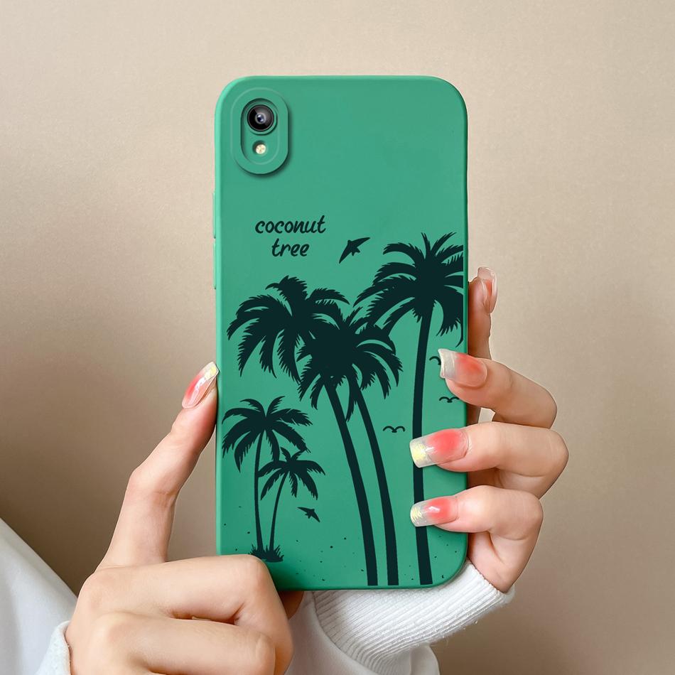For Vivo Y93 Y93S Y91C Y91i Y90 Y1S Case Fashion Design Camera Protection Shockproof Back Cover Soft Liquid Silicone Phone Cases