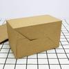 25 Pcs Fried Chicken Box Food Takeaway Boxes Packaging Burger Packing Cases Easy to Seal Kraft Paper Creative Design