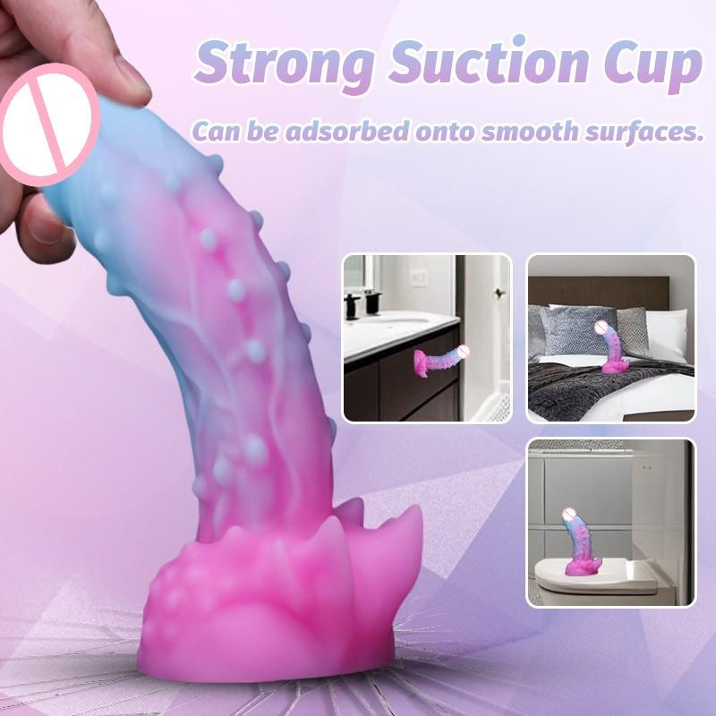 Anal Plug Alien Dildo with Three Sizes To Choose From Prostate G Spot Clitoris Stimulator Massager Anal Insertion Homosexual 18+ Masturbator Sex Toys