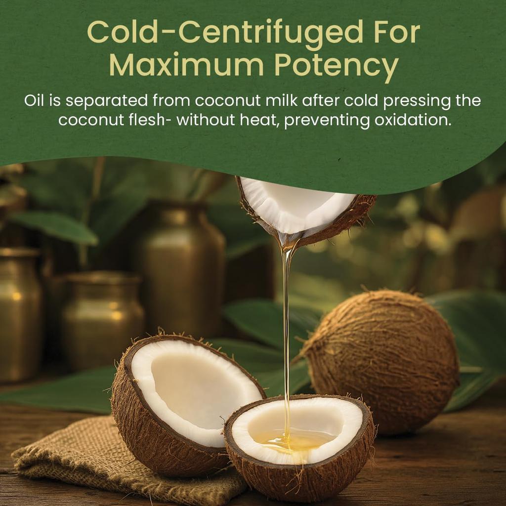Kerala Ayurveda Virgin Coconut Oil 250mlX  Pack of 4 | Cold Pressed Hair & Skin Moisturizer Edible Grade