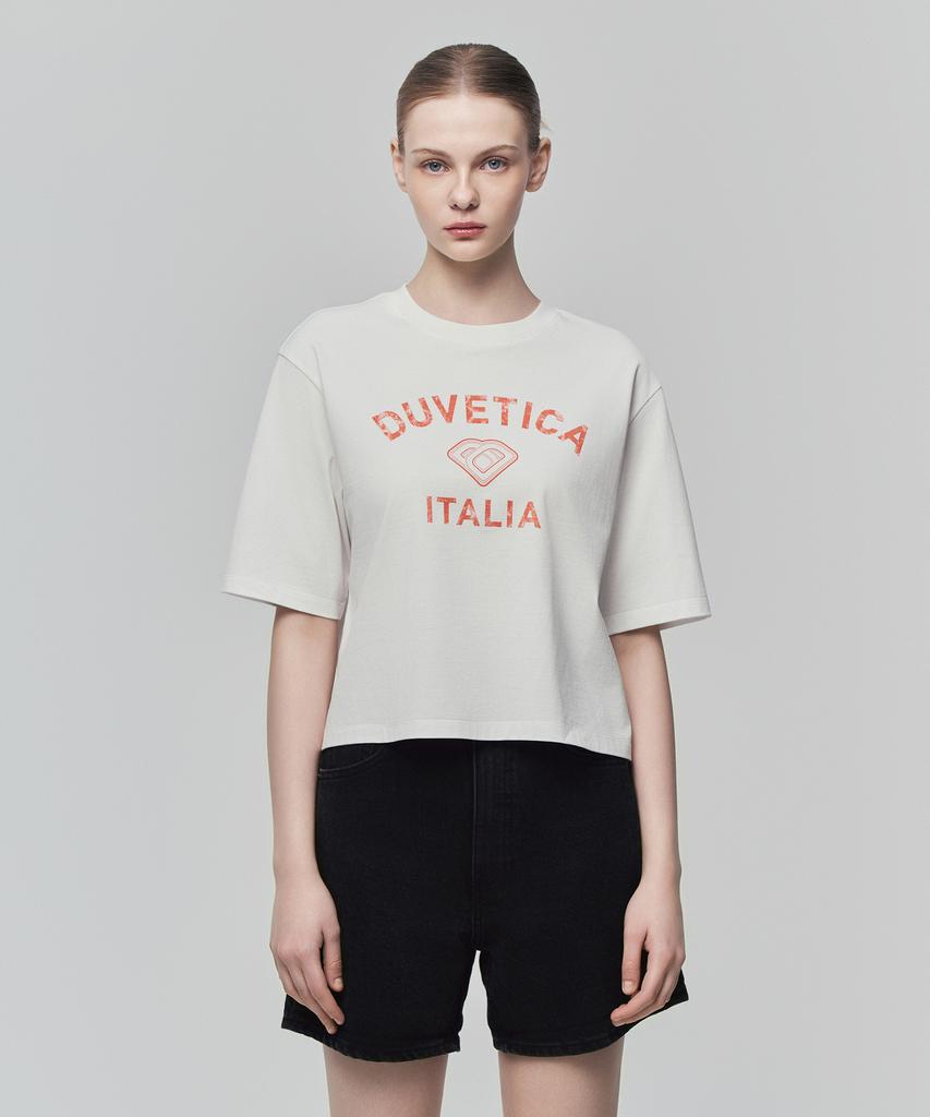 DUVETICA Sutree (Light Ivory) (Women'S Short Sleeve T-Shirt)