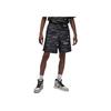 Jordan Casual Letter Print Mid-Waist Straight-Leg Shorts With Drawstring Men Bottoms Gray DX9727-045