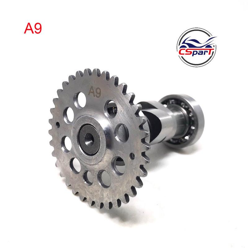 Racing Camshaft A8 A9 A10 A11 A12 A13 A14 A15 GY6 125CC 150CC 1P52QMI 1P57QMJ Aja Kazuma Taotao ATV Quad Go Kart Scooter
