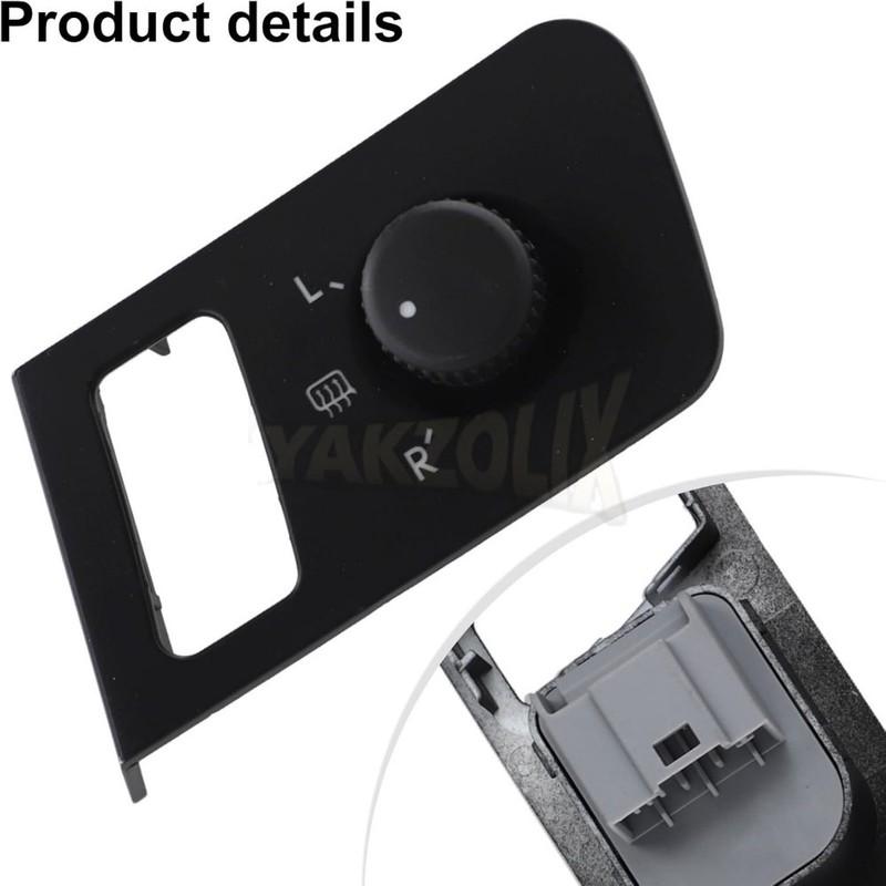 Rear View Mirror Control Switch For VW Touran Caddy 2003 2004 2005 2006 2007 2008 2009 2010 2011 2012 2013 2014 2015 1T1959552