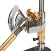 Jade Grinding Facetovaný Manipulátor Stroj na fazetování drahokamů Leštička úhlů šperků Vidlička 24-96 Indexová kola Stříbrná Nové Jade Grinding