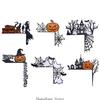 3XUF Holiday Wooden Corner Decoration for Scary Party Home Decoration and Gift