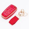 For Ford Ecosport Edge S-Max Ranger Mondeo Fusion Mustang Explorer F150 F250 F350 4 Buttons Car Key Case Cover Accessories