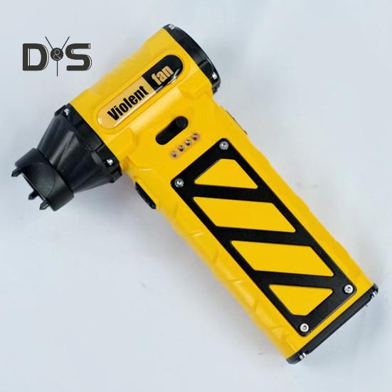 Elektryczny wentylator chłodzący do odkurzacza, mocny silnik bezszczotkowy, zmienna regulacja prędkości, kompaktowa konstrukcja, przenośny wentylator ręczny