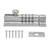 Combination Locking Bolt Safe Password Durable Rust Resistant Coating 4 Digit Lock Bolt for Pool