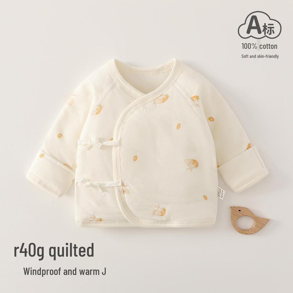 Herbst-Winter Reiner Baumwolle Neugeborenen Halbrücken Babykleidung, Nahtloses Design | Anyang Baby- und Kinderbekleidung