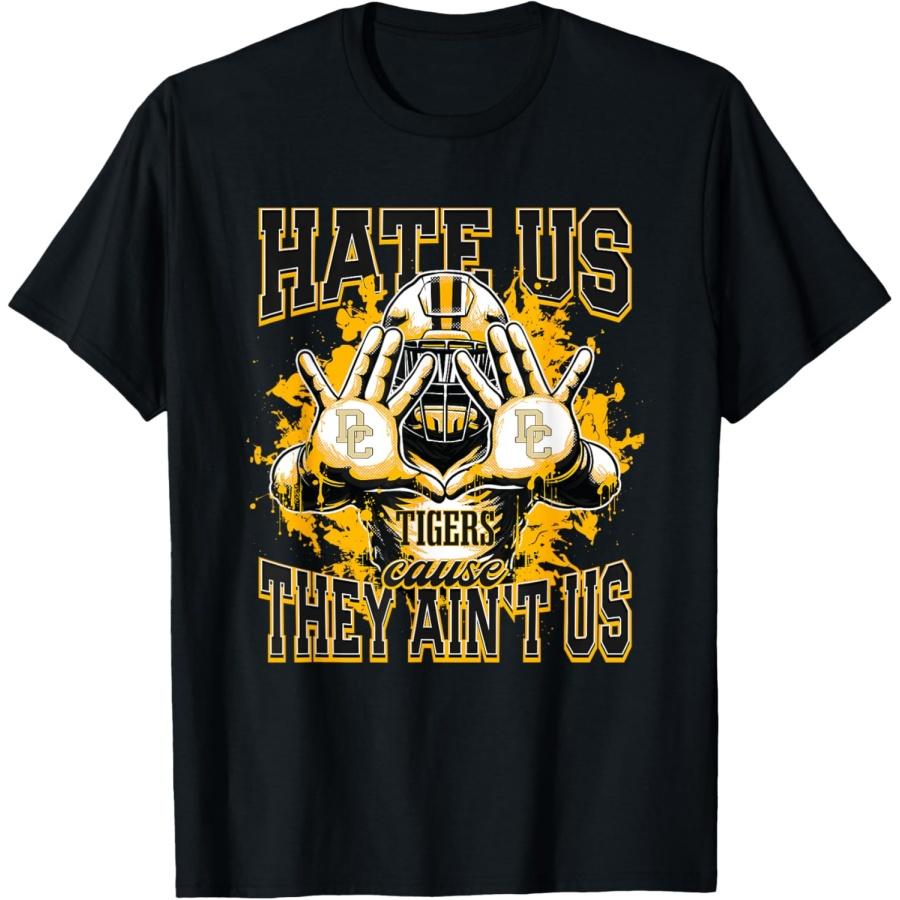 

Dekalb County Tigers Logo Hate Us Cause They Ain t HS T-Shirt XXXXXL чорний