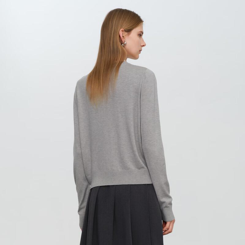 Elva' Island Women's Faux Two-Piece Knit Sweater