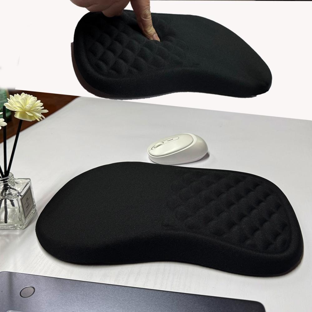 Ergonomic Wrist Rest Mouse Pad Comfortable Wrist Support Non Slip High Elastic Memory Cotton Mousepad For PC Laptop Computer