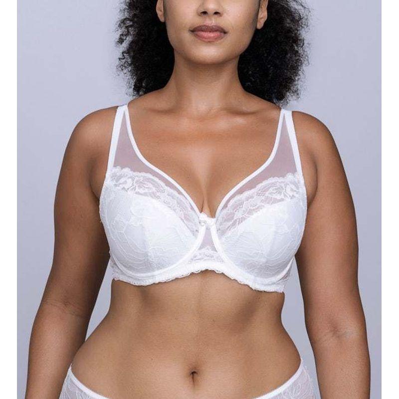 

B0335 Тонкое хлопковое сексуальное нижнее белье Маленький европейский и американский стиль Стальное кольцо White 85E-38E