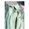 2026 Spring All-Cotton Women's Shirt, Stylish Long-Sleeve Shirt, Pure Cotton Turn-Down Collar Loose Commuting Top